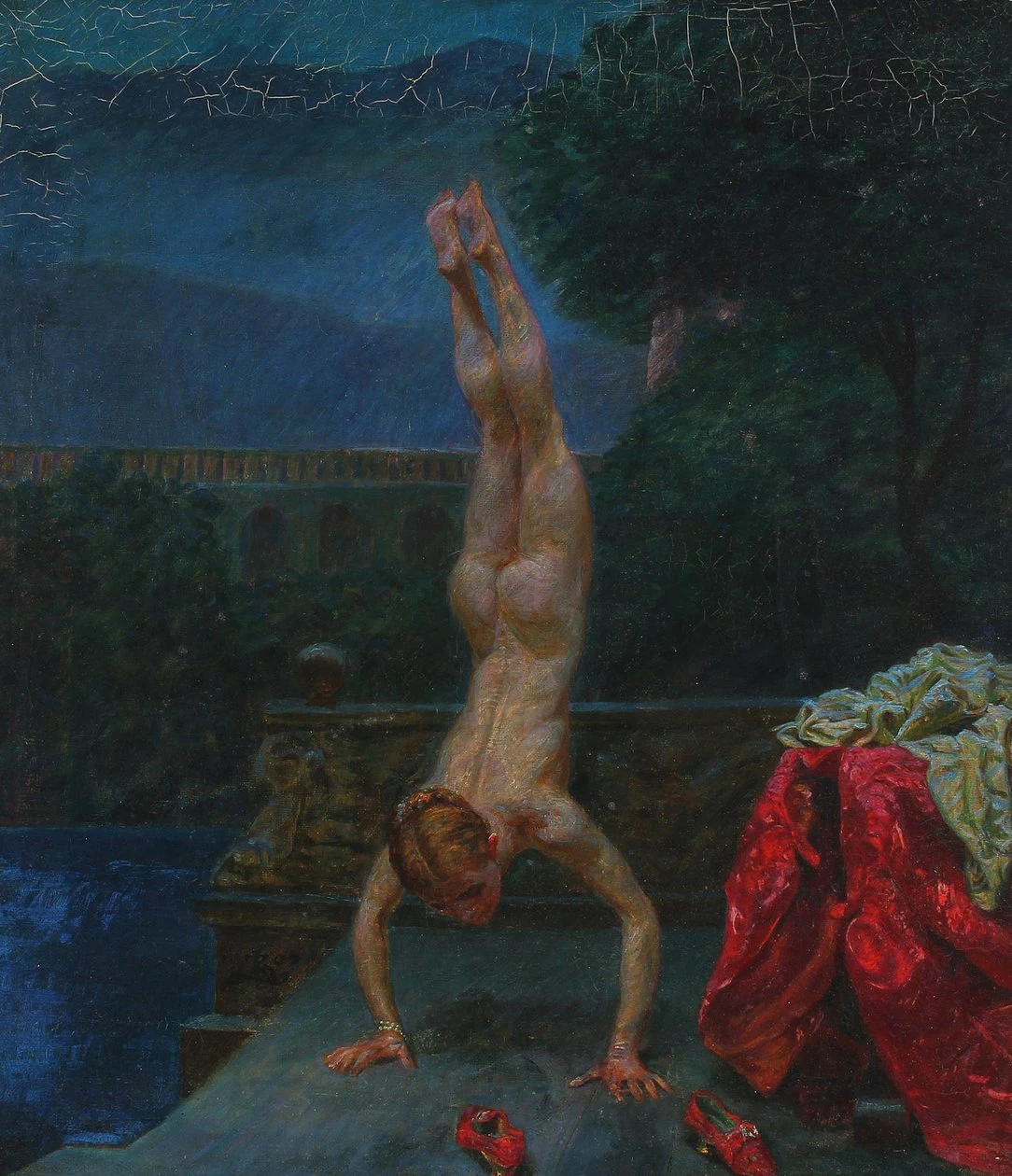 Kristian Zahrtmann - 113, Susanna al bagno, 1907